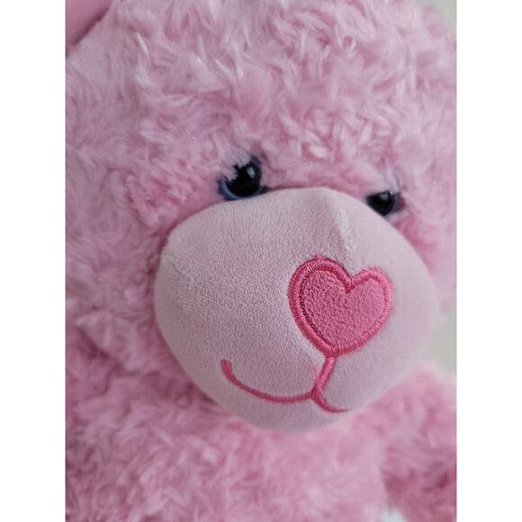 Build A Bear BAB Pink Teddy Bear Cute Cuddle Plush Stuffed Animal Toy 16" - Picture 2 of 9